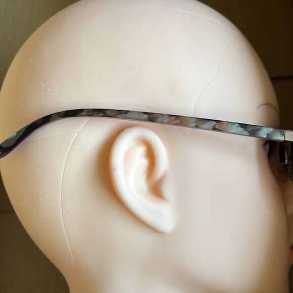Foster Grant MaxBlock Janette Aviator Sunglasses Silver Black Gray - Picture 5 of 8